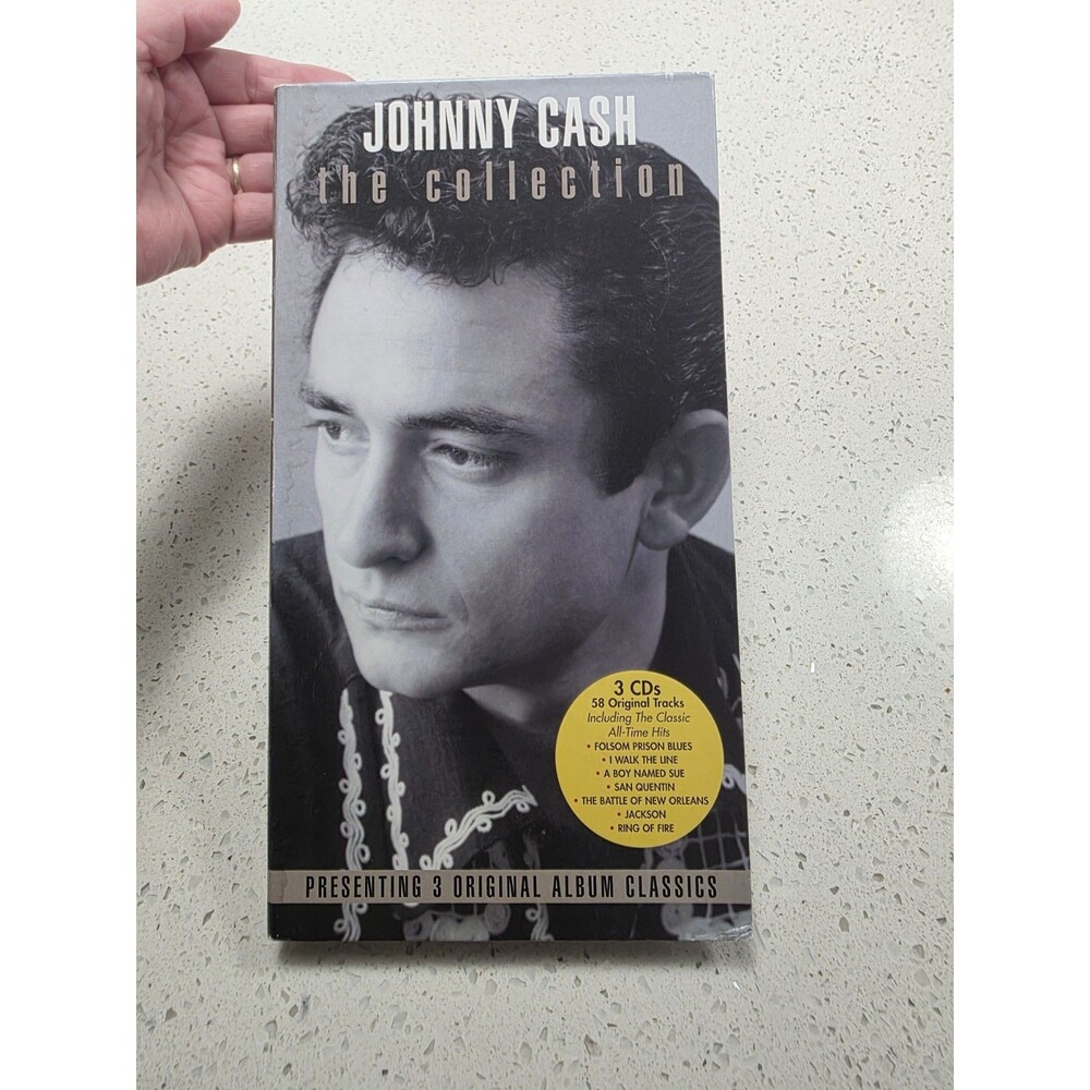 Johnny Cash: Collection 3-CD long box set released by Legacy Recordings 2004